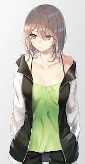 Anime Girl Short Hair Wallpaper