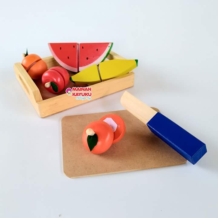Buah Potong Kecil Mainan Anak Perempuan - SEBUTIK EDUTOYS