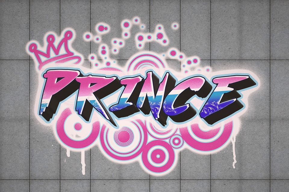 (9) GRAFFITI Layer Styles Mockup.PSD + Font Family IT