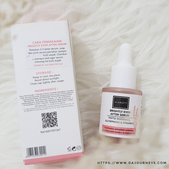 Review Scarlett Whitening Brightly Ever After Serum