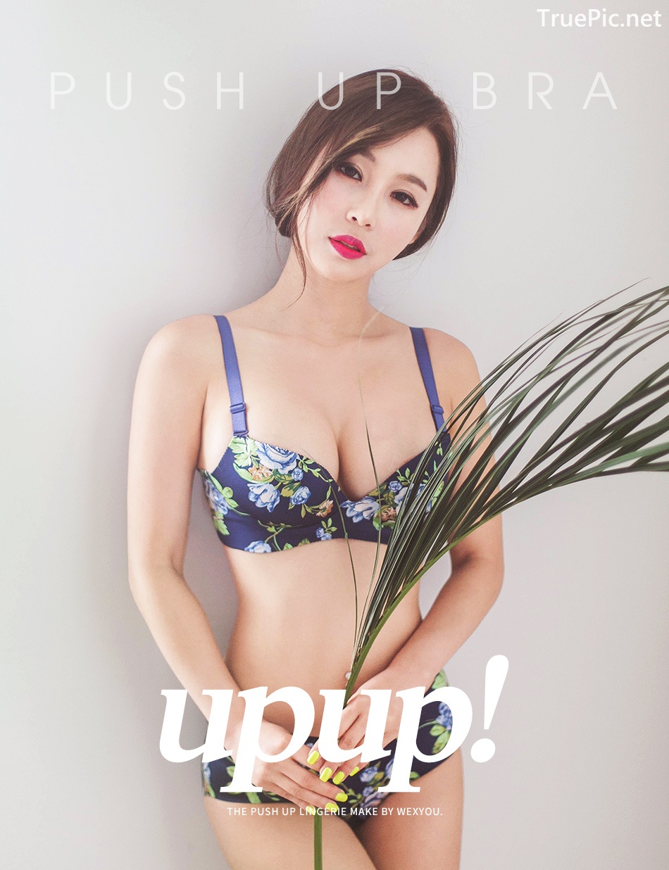 Image Lee Ji Na - Korean Fashion Model - Push Up Bra Lingerie - TruePic.net - Picture-7