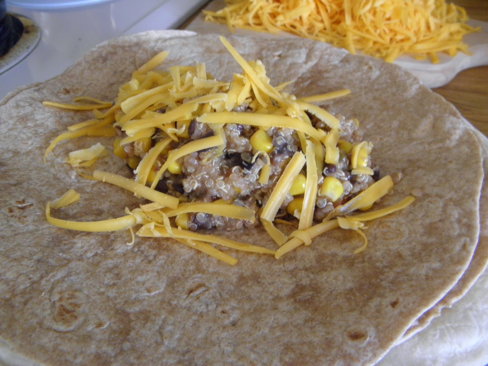 Simply Natural Home: Quinoa Burritos