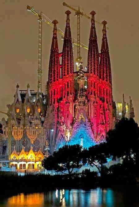 La Sagrada Familia, Barcelona, Catalonia
