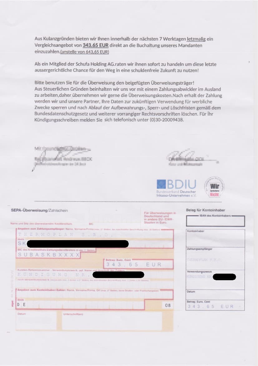 Verbraucherdienst E V