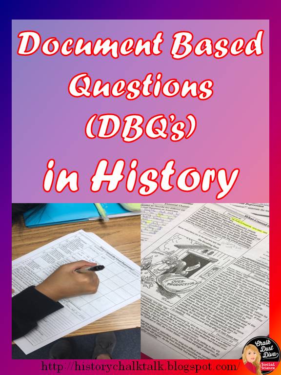 document based questions activities