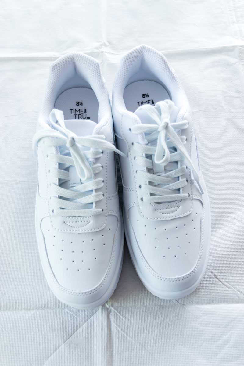 How To Paint Shoes Adventures Of A DIY Mom Painted%2Bshoes 6