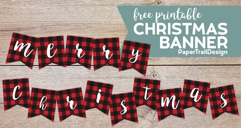 Musings Of An Average Mom Free Printable Christmas Banners