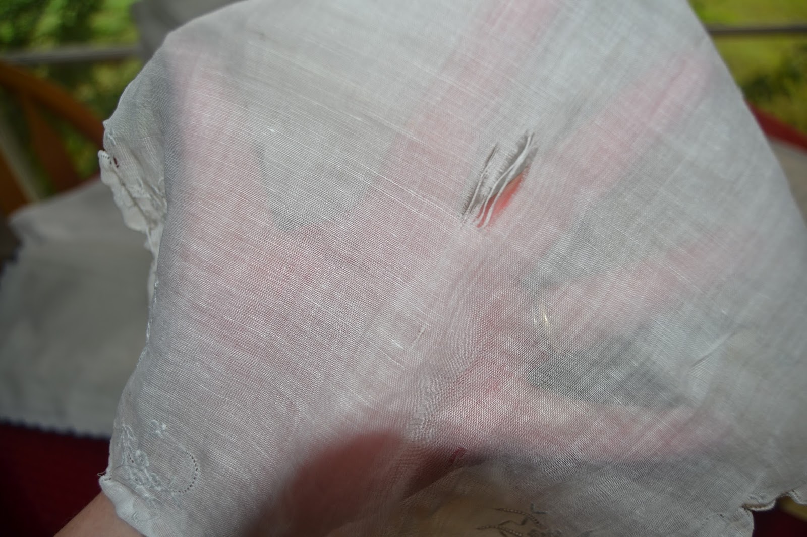 Perky Gramma Teaches How To Restore Vintage Linens & Things...