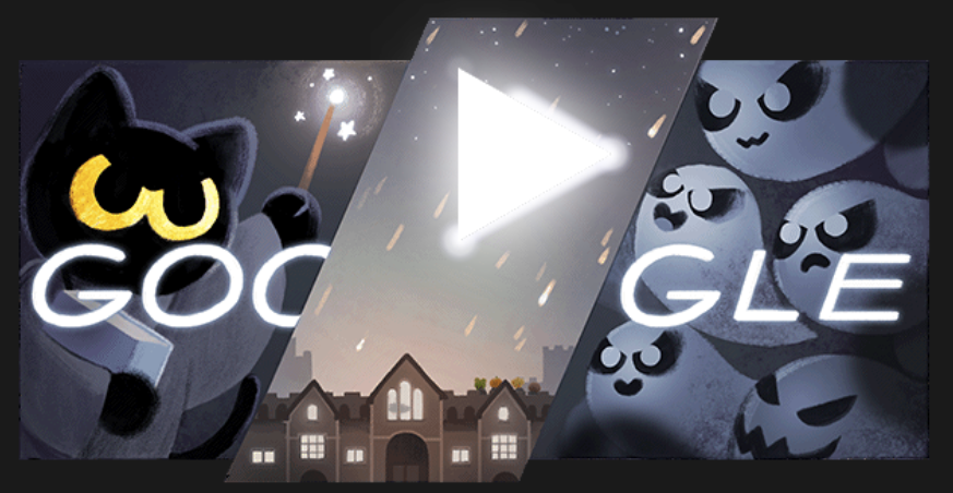Popular Google Doodle Games: From Pacman to Magic Cat Academy, 3
