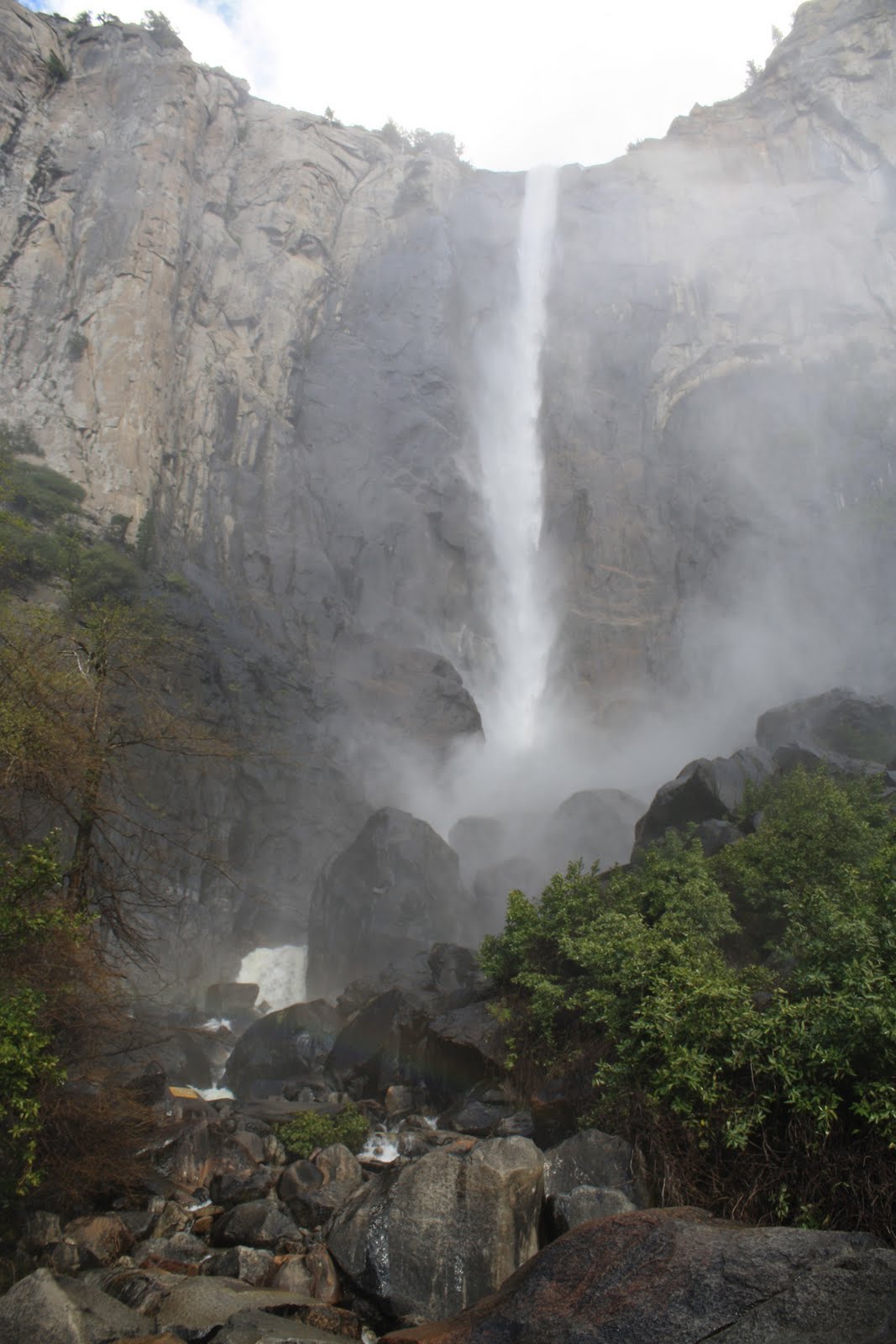 Living and Dyeing Under the Big Sky Bridal Veil Falls in Yosemite