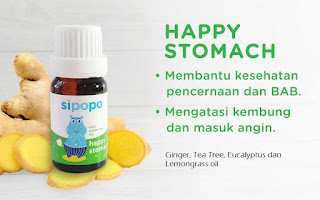 Sipopo Kids Essential Oil Happy Stomach