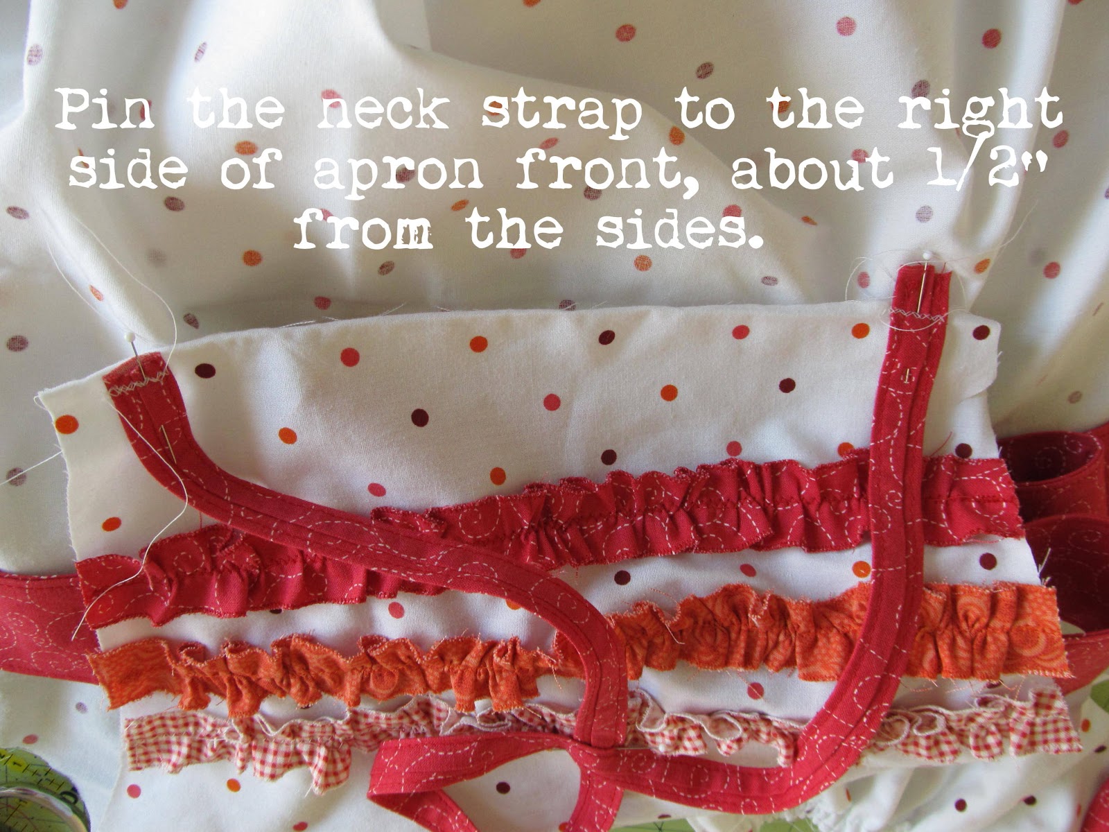 Pickup Some Creativity Ruffled Pillowcase Apron Tutorial