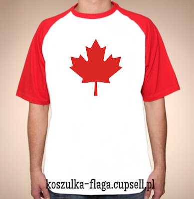 koszulka z kanadyjskim liściem