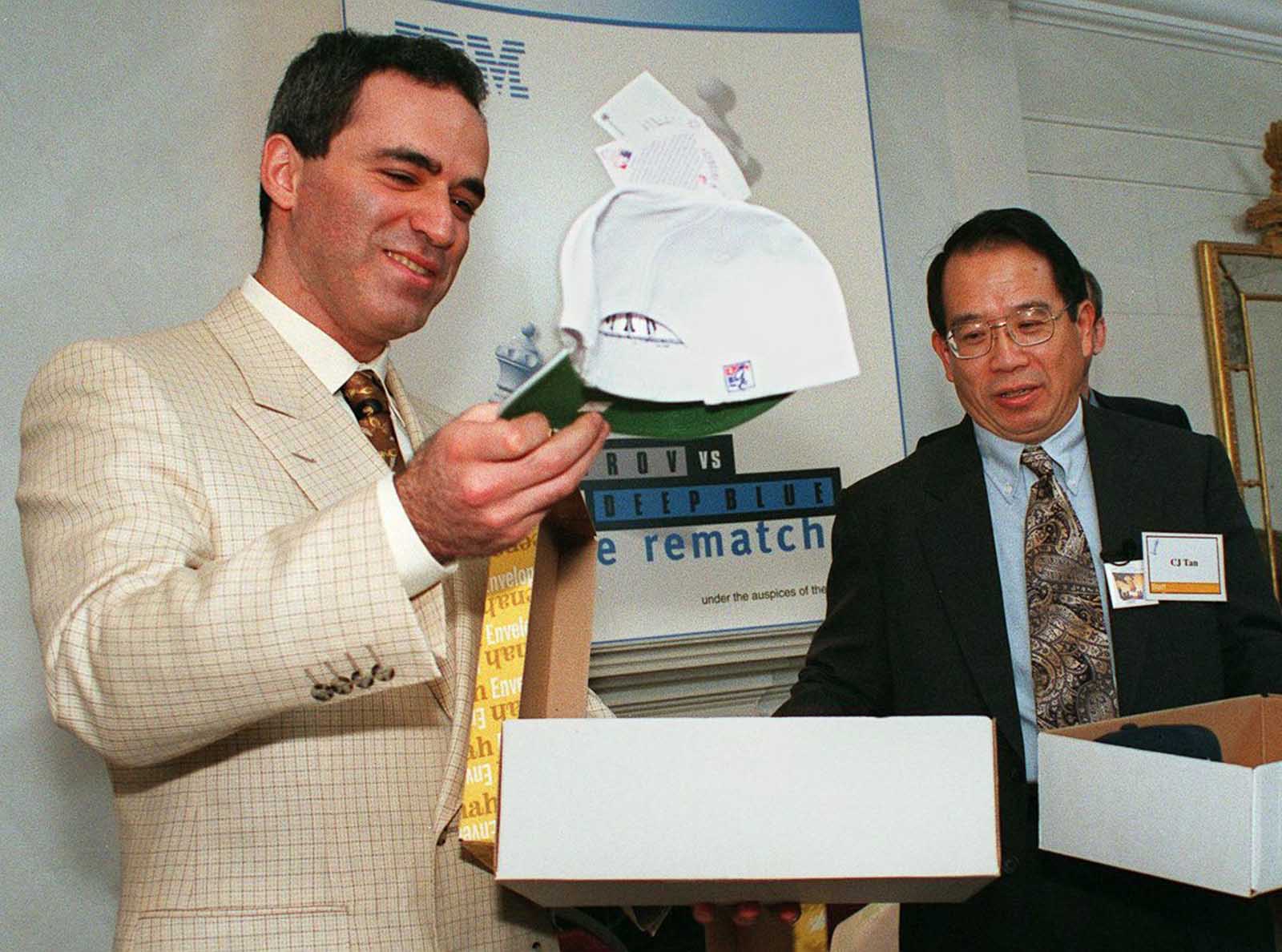 IBM on X: 🗓 May 1997: The rematch This time, IBM Deep Blue beat the world  chess champion, Garry Kasparov, after a six-game match: two wins for IBM,  one for the champion