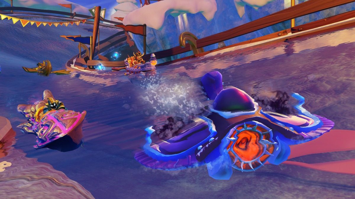 A GEEK DADDY SKYLANDERS SUPERCHARGERS brings Racing & Online