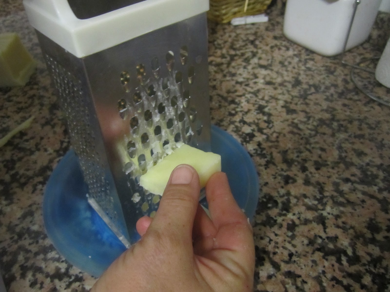 disolvemos el jabón en el litro