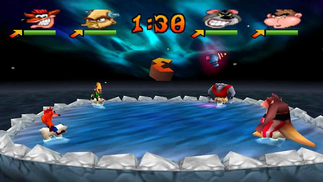 تحميل لعبة كراش باش Crash Bash