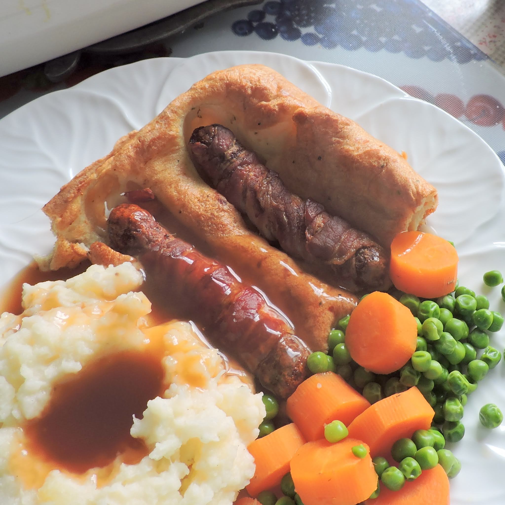 Bacon & Sausage Toad in the Hole The English Kitchen