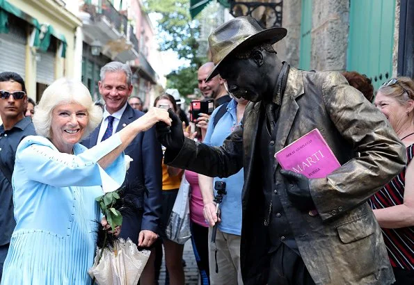 Prince Charles and his wife Camilla, the Duchess of Cornwall, toured Old Havana