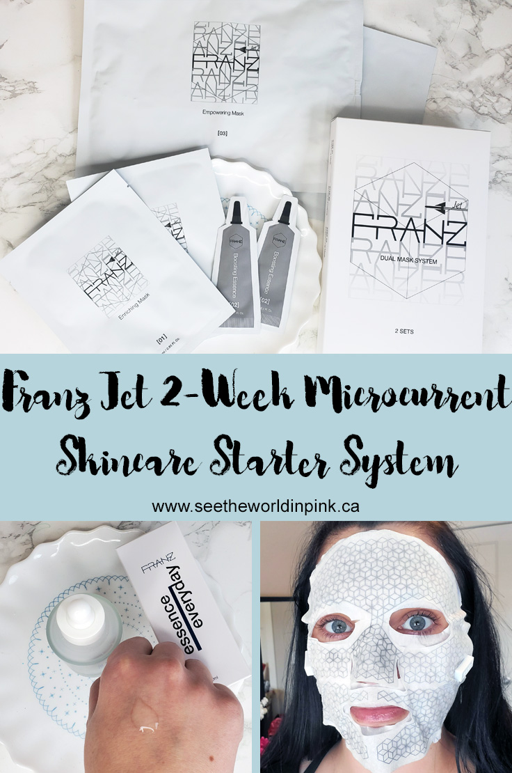 The Craziest Mask I've Ever Tried?! Skincare Sunday - Franz Jet 2-Week Microcurrent Skincare Starter System 