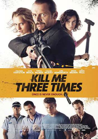 Kill Me Three Times 2014 BRRip 300Mb Hindi Dual Audio 480p