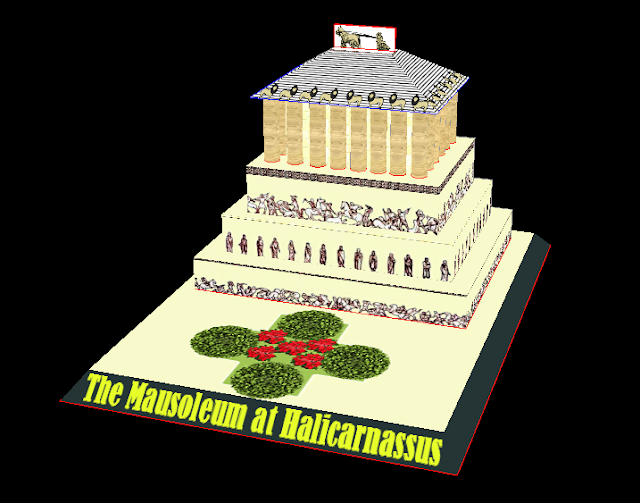 Seven Wonders of the Ancient World Pt.5 – Mausoleum at Halicarnassus