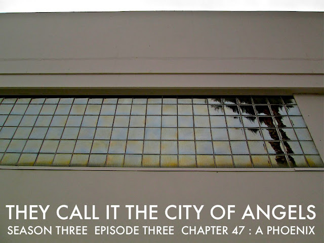 BUREAU OF ARTS AND CULTURE MAGAZINE   presents   THE NEW FICTION PROJECT 2015   They CALL IT The City of ANGELS . Season Three . Episode Three Chapters 45 / 46 / 47 / 48 / 49   By Author Joshua Triliegi  .  An Improvised Novel  The Original Fiction Series: " THEY CALL  IT  THE  CITY  OF  ANGELS," began two years ago with Season One. An interesting experiment that originally introduced five fictional families, through dozens of characters that came to life before our readers eyes, when Editor Joshua Triliegi, improvised an entire novel on a daily basis and publicly published each chapter on-line. Season Two was an entire smash hit with readers in Los Angeles, where the novel is set and quickly spread to communities around the world through google translations and word of mouth. Season Three begins in August 2015 and the same rules will apply. The entire final season will be improvised and posted publicly on a weekly basis beginning, Friday, August the 7th 2015 and continuing each friday to the stories final completion of Book One. "Improvised," in this instance, means: The writer starts and finishes each section without taking any prior notes whatsoever and publishes the completed episode on all Community Sites. Season III is The Finale'.   TAP THIS LINK TO: RECEIVE A FREE COPY OF SEASON ONE & TWO  READ A NEW EPISODE EVERY FRIDAY IN AUGUST 2015 BEGINNING ON  AUGUST  7TH   /  14TH   /  21ST  /  28TH
