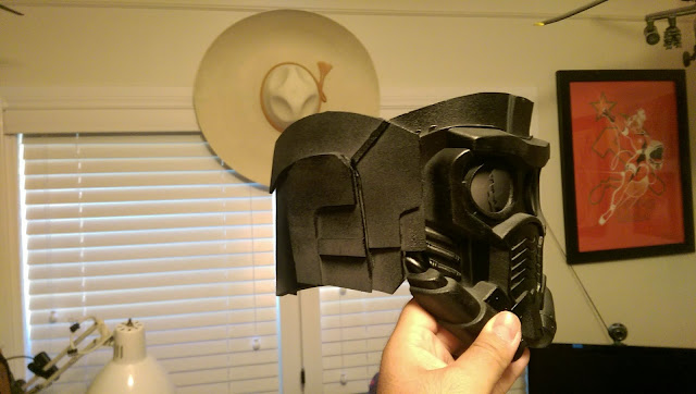 Guardians of the Galaxy Star Lord helmet project