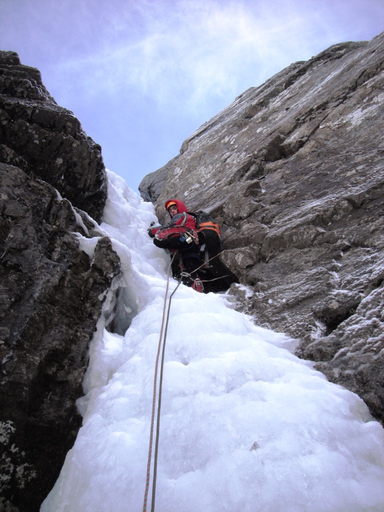 Winter and Rock Climbing Conditions 100211, Ben Nevis Winter Climbing