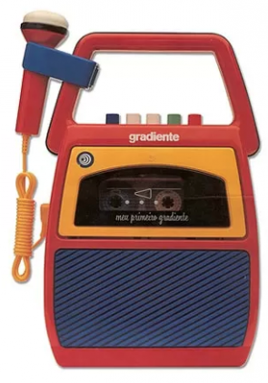 Gradiente brinquedo com microfone Clearance