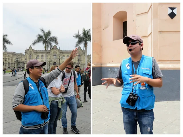 Ricardo, our tour guide from Free Walking Tours Lima