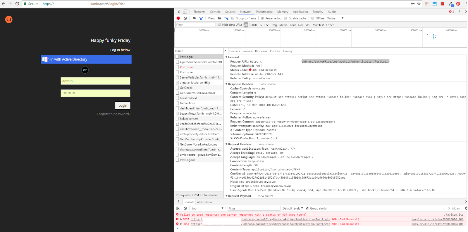 Fix For Umbraco Backoffice Login Problem Umbraco backoffice Fix For Umbraco Backoffice Login Problem Umbraco backoffice
