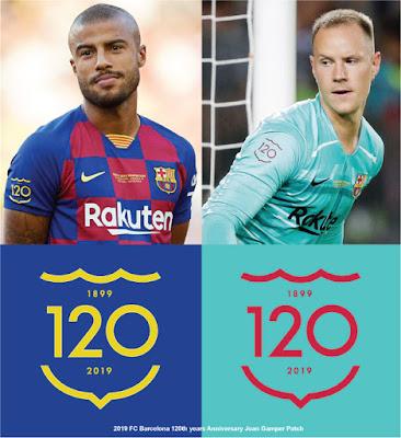 barcelona 120th anniversary shirt