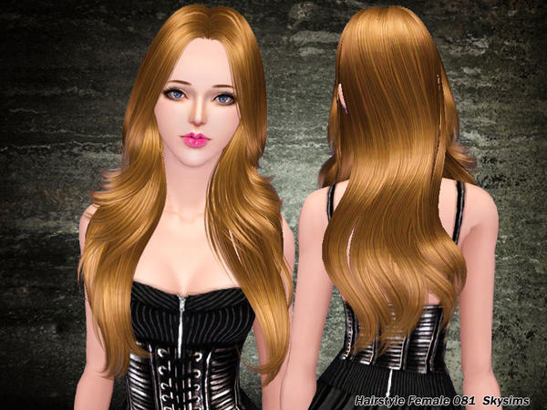 Custom Sims 3: Skysims Hair 081