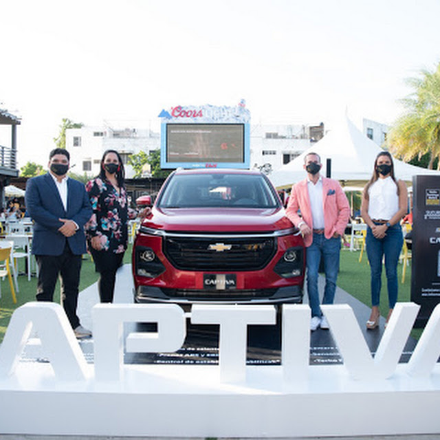 Santo Domingo Motors presenta en Santiago renovada Chevrolet Captiva 2022