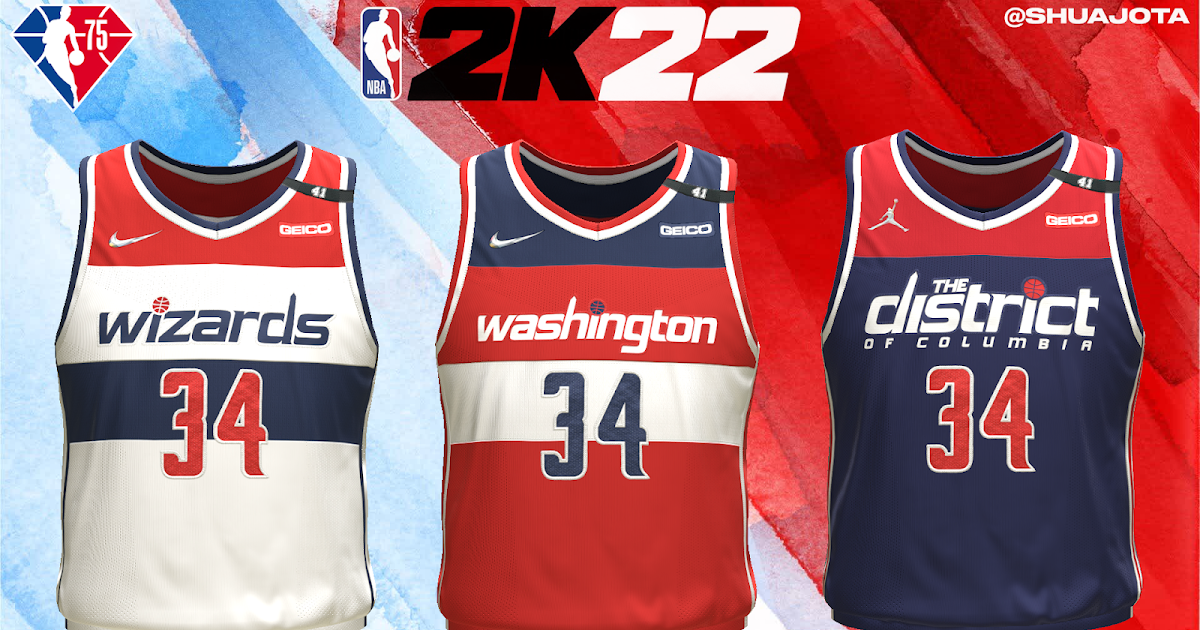 washington wizards uniforms