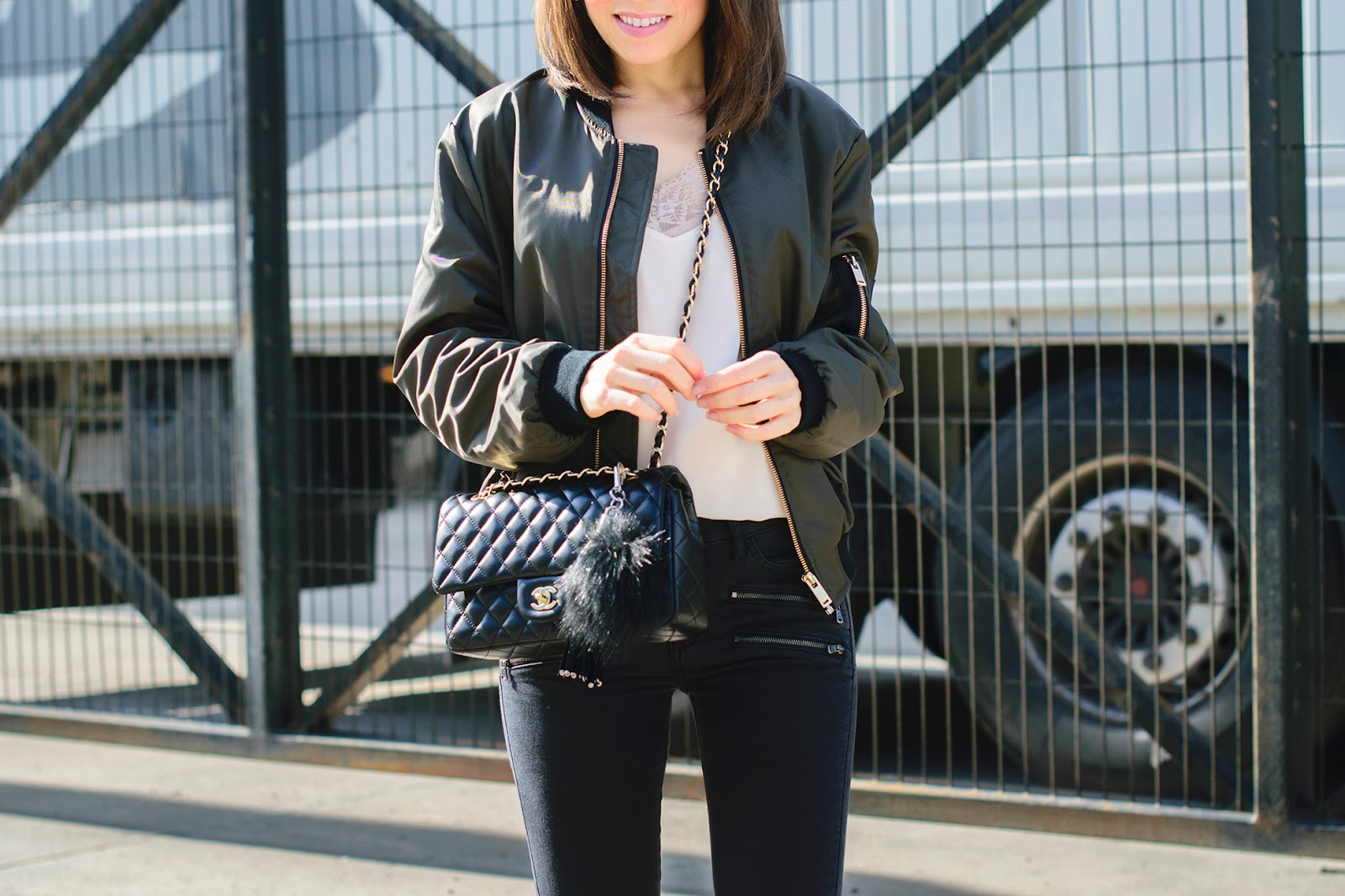 Look de ponteunostacones con bomber de nueva temporada de zara