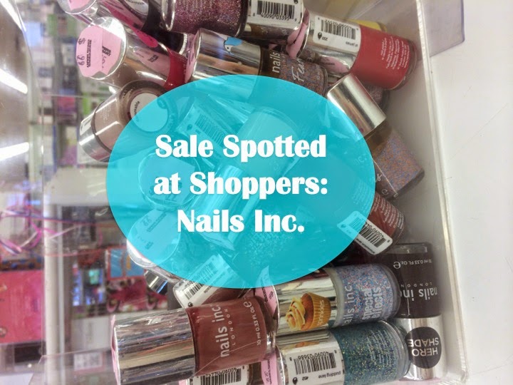 Classy on the Run Sale Spotted at Shoppers Drug Mart Nails Inc.