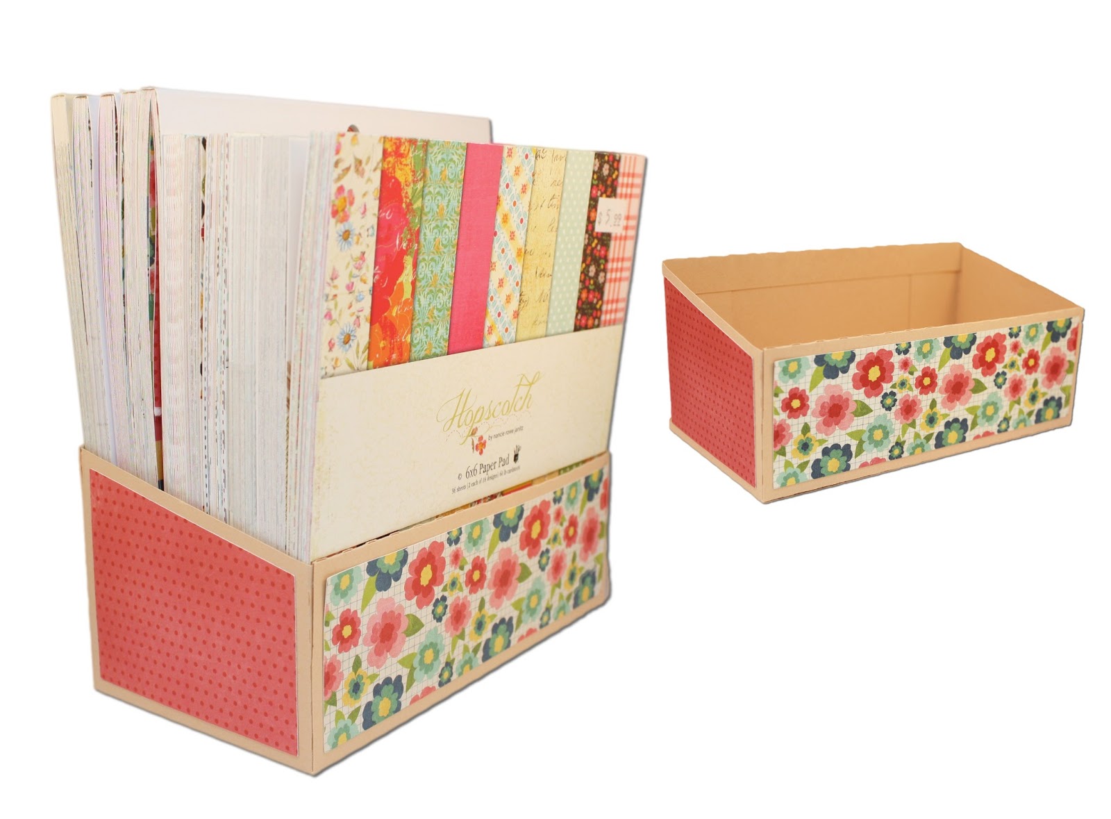 6x6 Paper Storage Bits of Paper