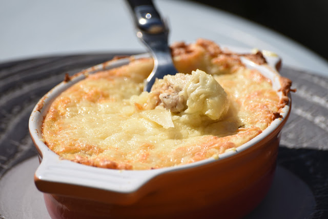 Hachis parmentier avec les restes du rôti