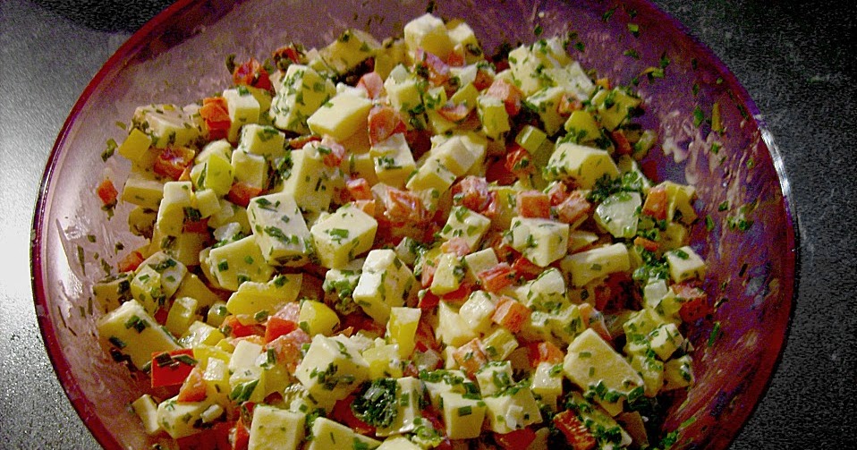 Rezeptwelt: Paprika Gouda Salat