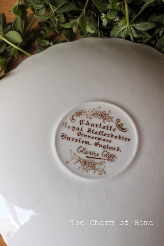 The Charm of Home: Brown Transferware Teacup