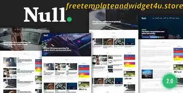 Null Magazine Blogger Template Free Download Null Magazine Blogger Template Free Download