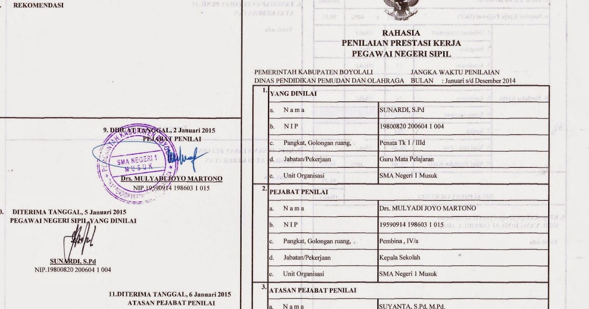 Terpopuler 30+ Contoh SKP Kepala Dinas, Baju Dinas