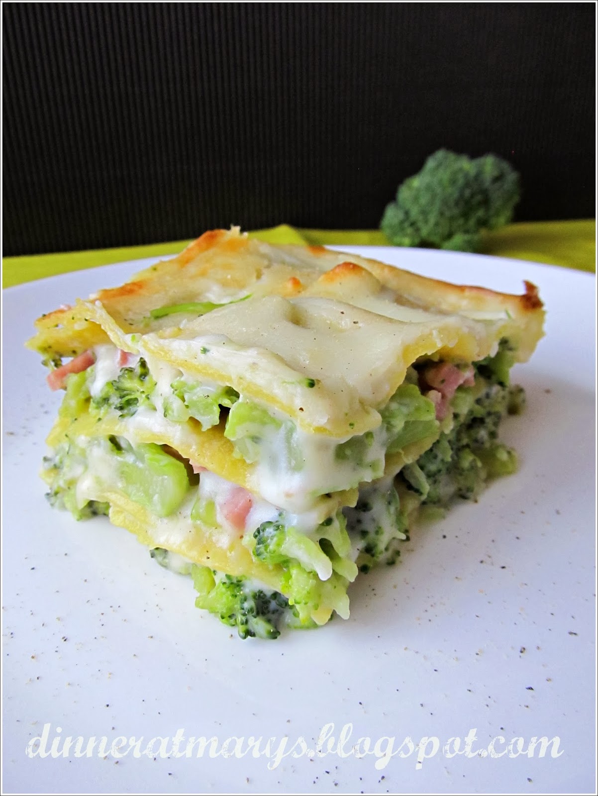 lasagne con broccoletti