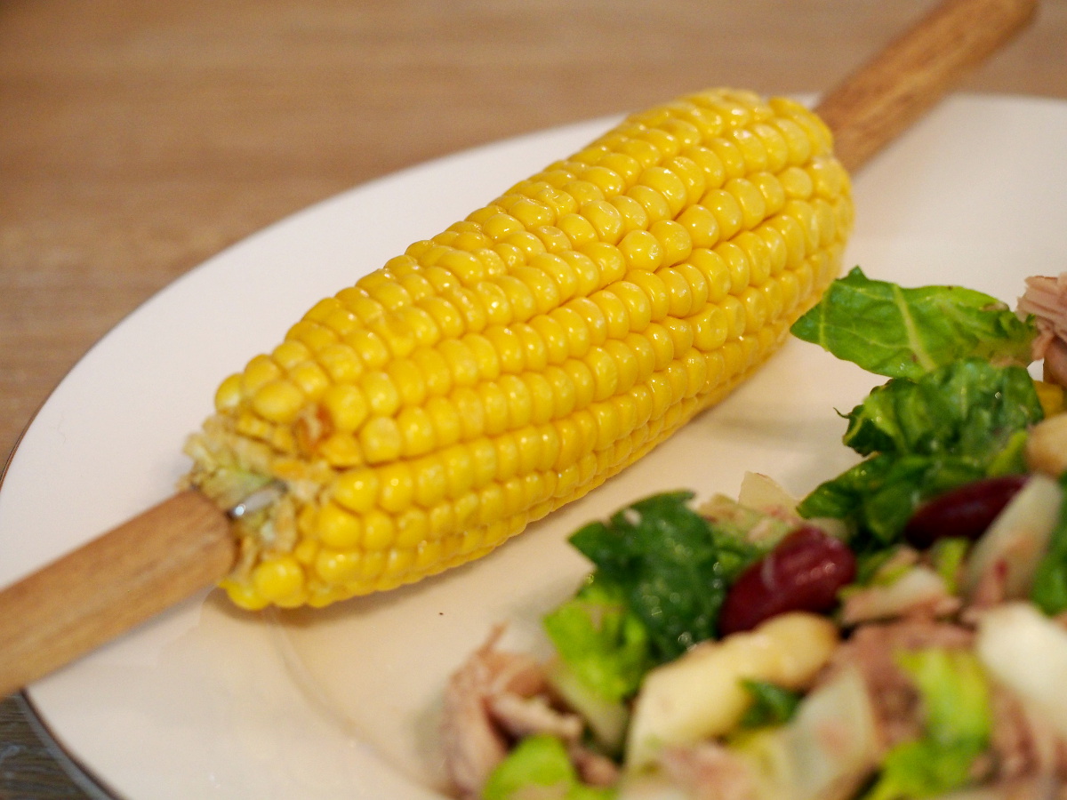 Maiskolben aus dem Ofen (4 Portionen)