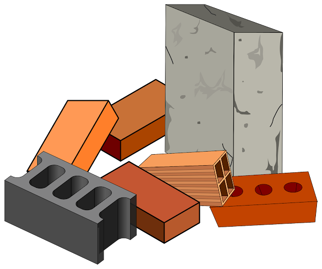 أنواع مواد البناء المستخدمة في أعمال البناء