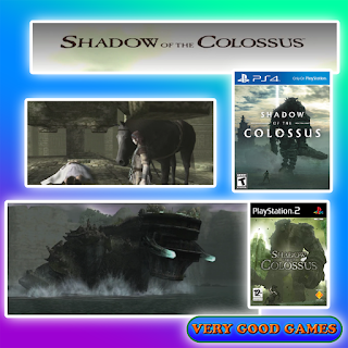 A review of the game Shadow of the Colossus - a PlayStation exclusive