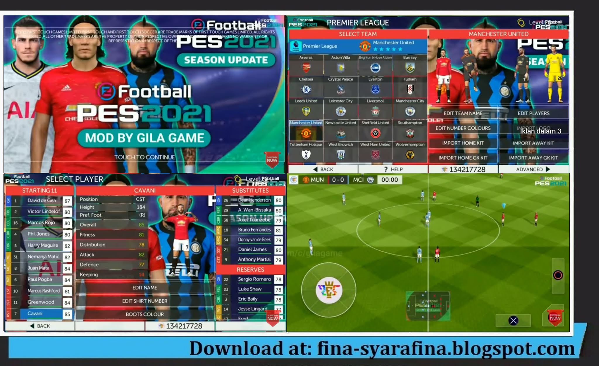 FTS Special Mod PES 2021 FTS Special Mod PES 2021
