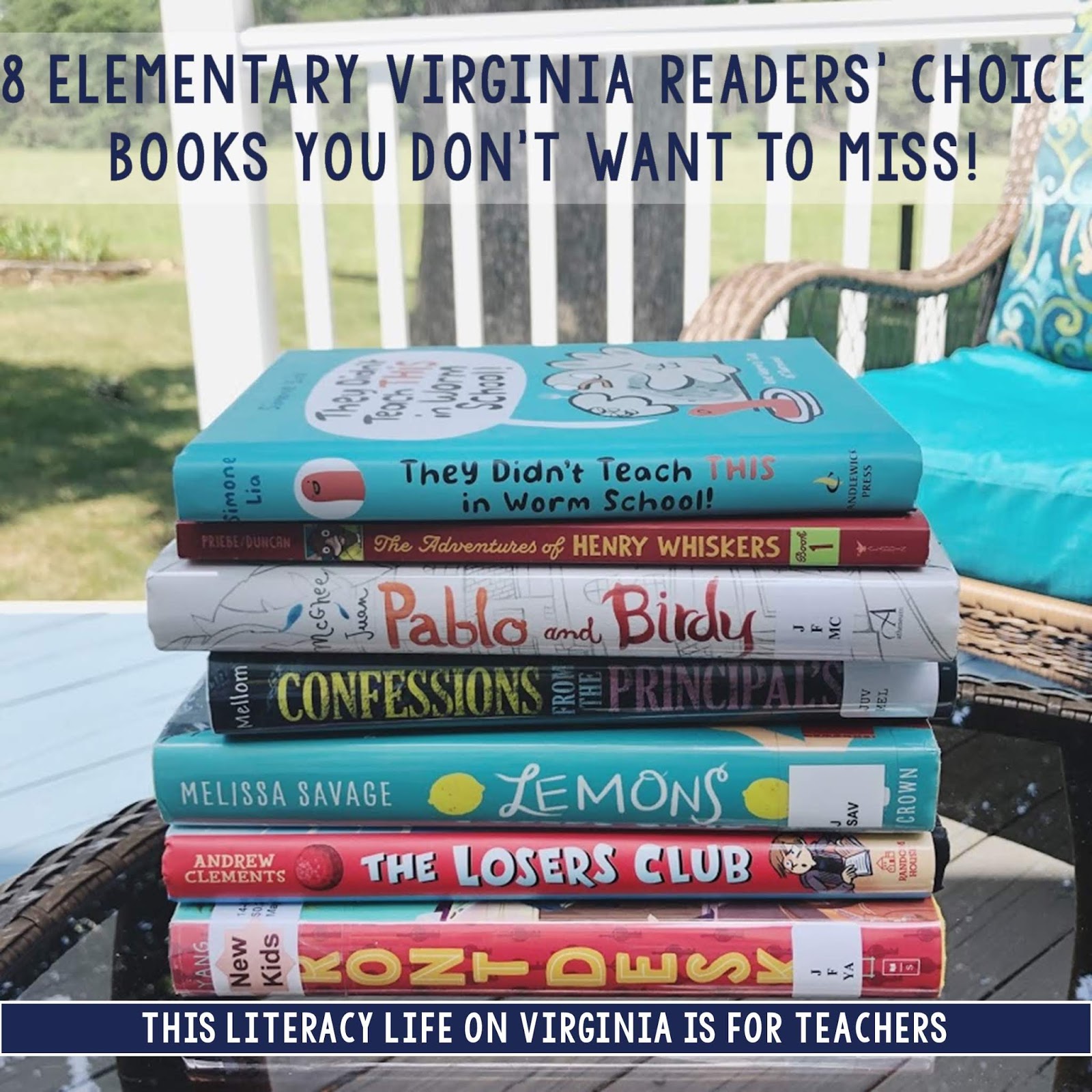 8 Elementary Virginia Readers' Choice Books You Don't Want to Miss